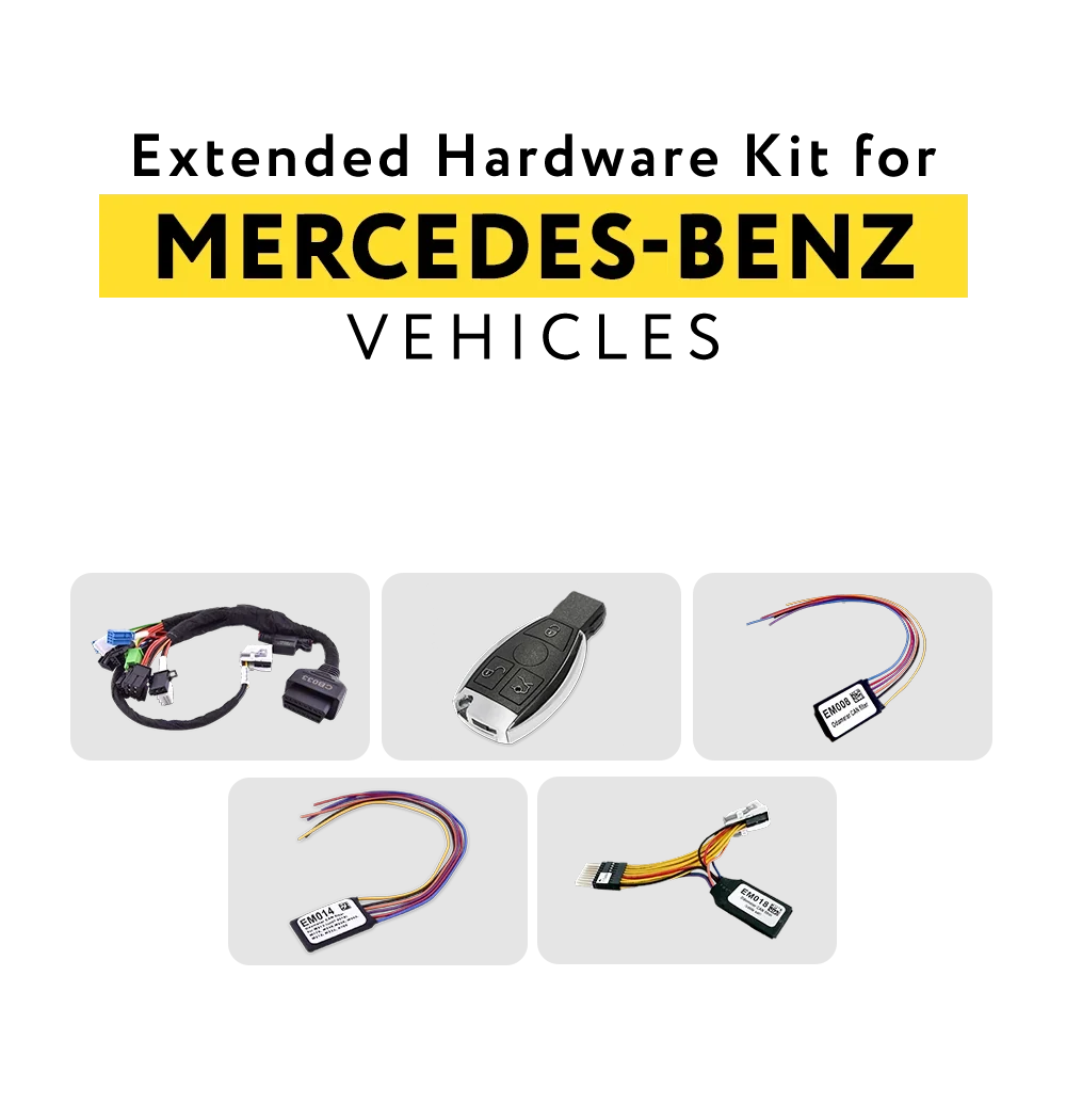 Utökat hårdvarupaket för Mercedes-Benz-bilar av Abrites