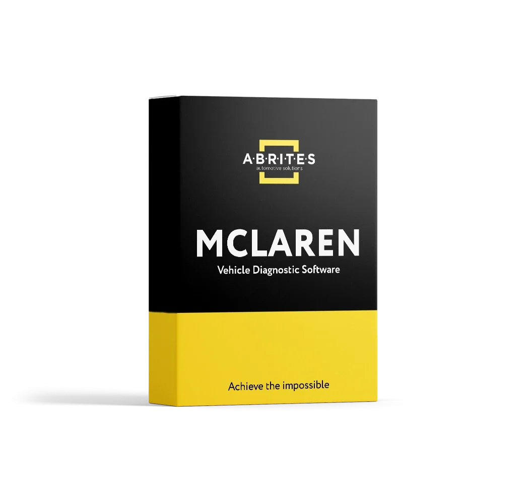 Fullt ABRITES-programvarupaket för McLaren-fordon