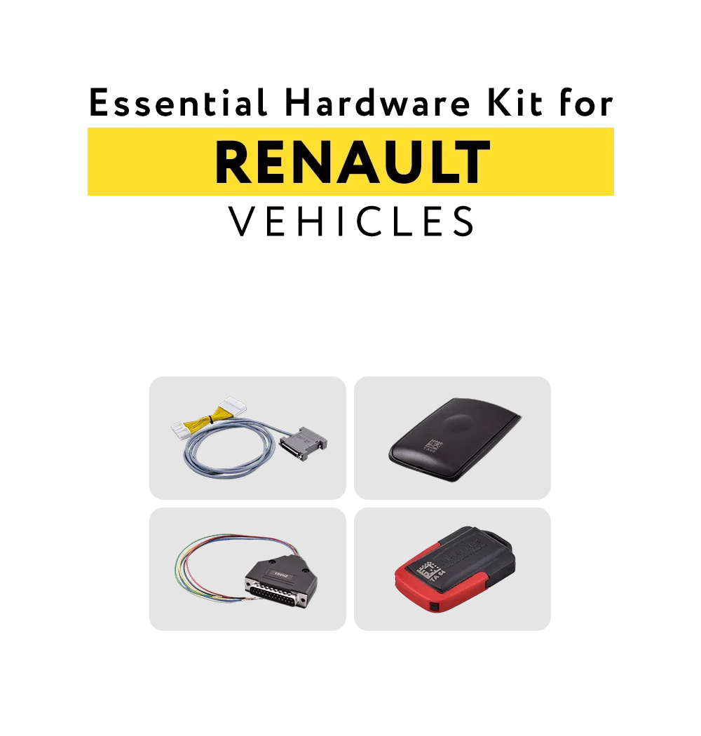 Väsentligt hårdvarukit för Renault-fordon av ABRITES