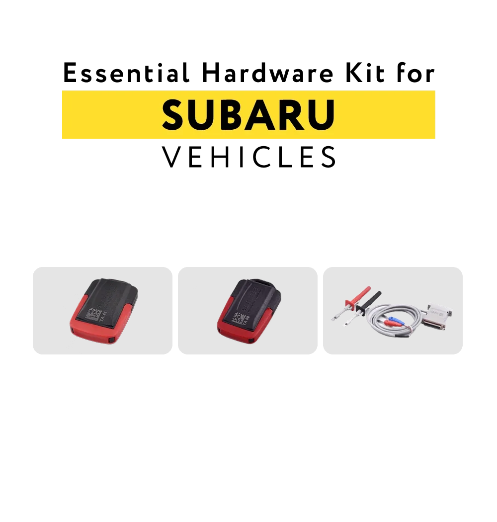 Nödvändigt hårdvarukit för Subaru-fordon av ABRITES