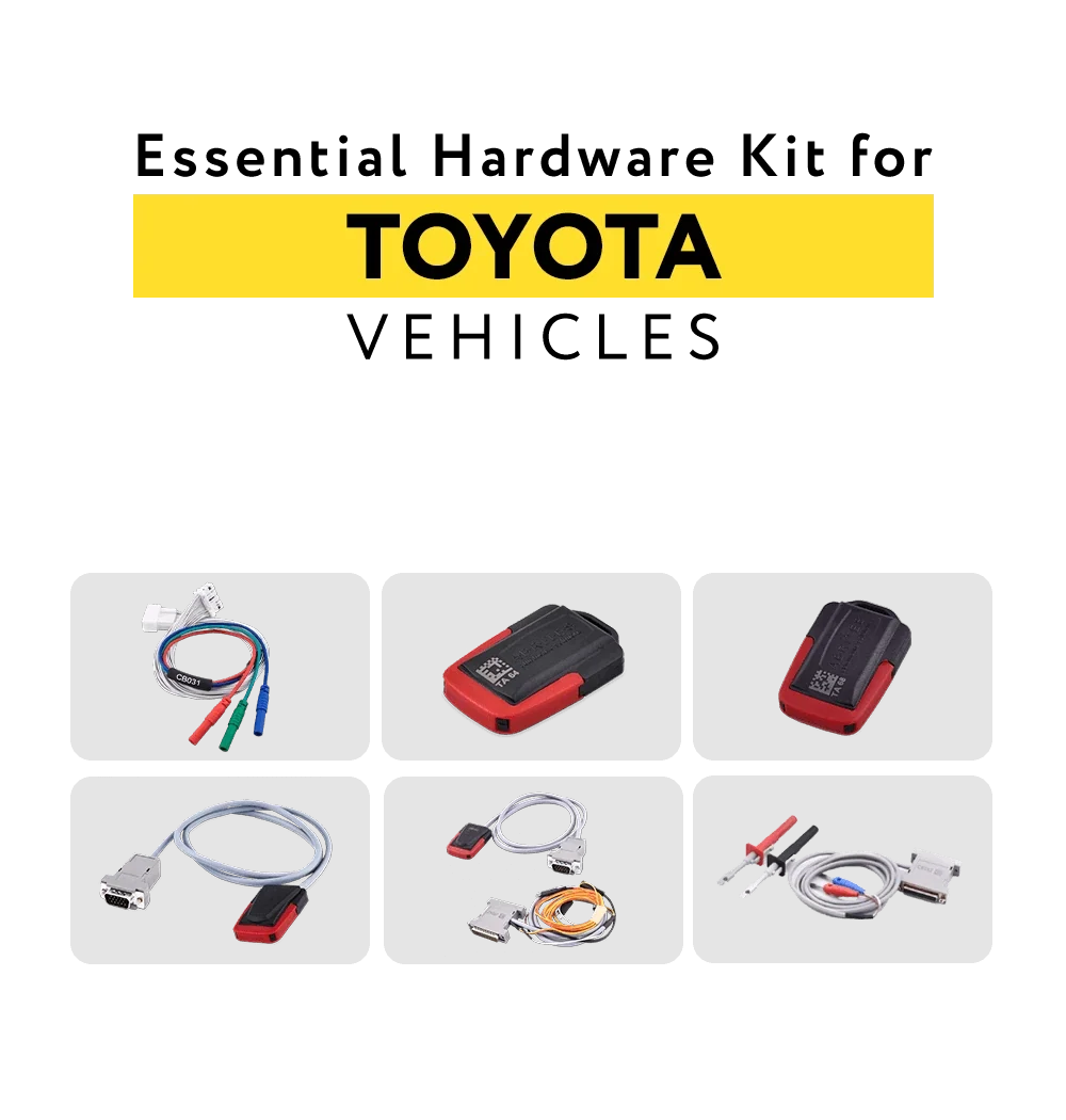 Väsentligt hårdvarukit för Toyota, Lexus och Scion-fordon av ABRITES