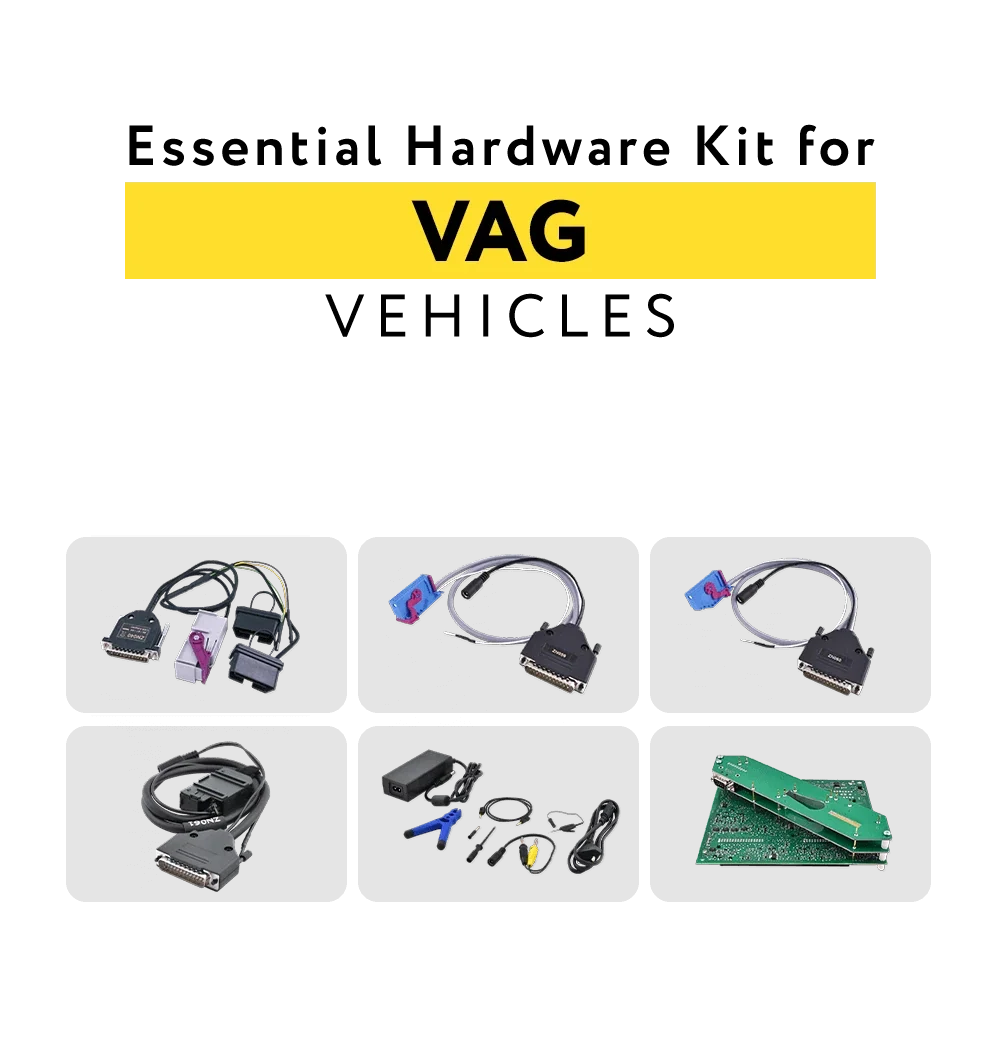 Väsentligt hårdvarukit för VAG-fordon från ABRITES